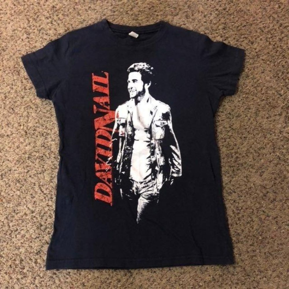 David Nail Tultex T-Shirt Womens S Used Country Music